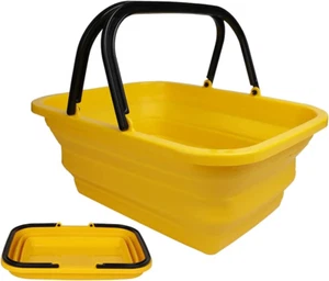 Collapsible Compact Bucket with Handle 10L(2.6 Gallon) Portable Water Bucket,Out - Picture 1 of 8