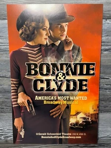 BONNIE & CLYDE, TARJETA DE VENTANA, TEATRO GERALD SCHOENFELD - Imagen 1 de 6