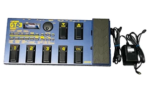 BOSS GT-3 Guitar Multi Effects Pedal Processor Operation Confirmed . - Picture 1 of 3