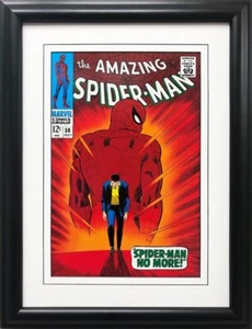 Marvel "¡The Amazing Spider-Man No More!" Póster de cómic enmarcado #50 Kingpin - Imagen 1 de 3