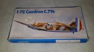 Caudron C.714 Reflex kit 1/72. Vintage 1° issue from '80. Complete, unstarted. - Foto 1 di 9