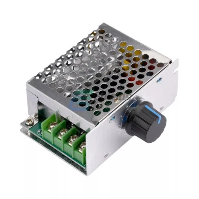 AC 220V to DC 10-210V 20A PWM Motor Speed Controller Governor Voltage Regulator - Image 1 of 2