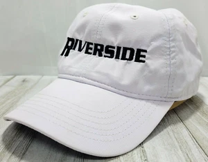 Riverside Auto Group White Lightweight Golf Type Hat Cap One Size Fits Most - Picture 1 of 11