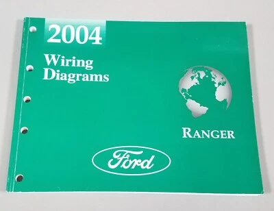 2004 Ford Ranger Pickup Truck Original Factory Wiring Diagrams Shop Manual - Image 1 of 3