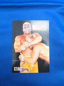 1995 Cardz WCW Main Event ⭐Sting ⭐#4 (NM-M) ¡Raro! (NOVATO) Steve Austin headlock - Imagen 1 de 2
