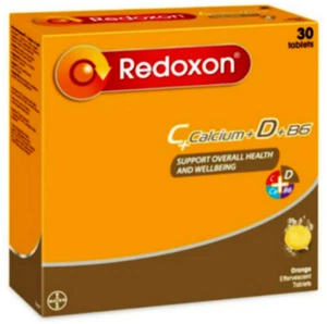 Redoxon Vitamin C + Calcium + D + B6 Effervescent 3 x 10's NEW - Picture 1 of 1