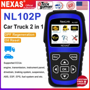 Nexas NL102P Diesel Heavy Duty Truck Diagnostic ABS DPF Oil Reset Scanner Tool - Picture 1 of 10
