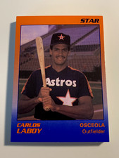 CARLOS LABOY 1989 Star Osceola Astros FREE SHIP