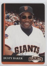 1997 Mother's Cookies San Francisco Giants Stadium Giveaway Dusty Baker #1
