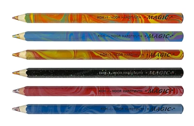 KOH-I-NOOR Magic Pencil 3405 Jumbo Multicolored Tri Tone Crayon - Image 1 of 4