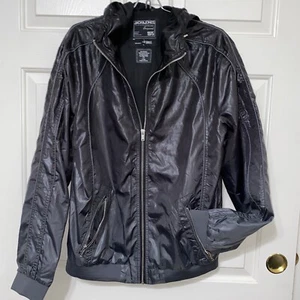 Jack & Jones Original Gray Men’s Lightweight Windbreaker Jacket Size Large - Picture 1 of 10