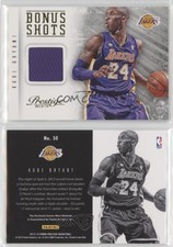 2013-14 Panini Prestige Bonus Shots Materials Kobe Bryant #50 HOF