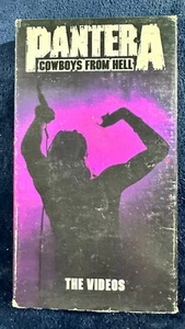 PANTERA COWBOYS FROM HELL VHS RARE METAL BAND FOOTAGE - Imagen 1 de 5
