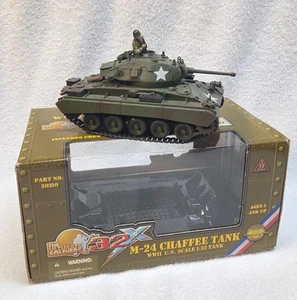 Ultimate Soldier 32X WWII US M-24 Chaffee Tank, 1:32; 2 figures: driver + Cdr - Picture 1 of 4
