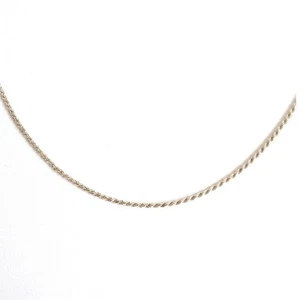 Collar de cadena de cuerda con corte de diamante de plata de ley .925 LUJO 18" - Imagen 1 de 9