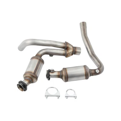 Y Pipe Catalytic Converters Highflow for Dodge Dakota 3.7L & 4.7L 2004 -2010 NEW - Image 1 of 4