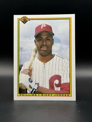 1990 Bowman #156 Ricky Jordan - Image 1 of 2