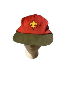 Vintage BSA Boy Scouts of America grün/rot Snapback Cap/Mütze 90er - Bild 1 von 11