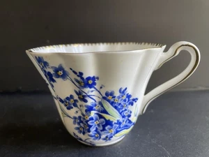 Taza de té Royal Stafford Bone China de repuesto garantizada Forget Me Not  - Imagen 1 de 5