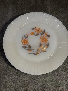 Set Of 4 Vintage Milk Glass Plate Termocrisa Mexico - Picture 1 of 6