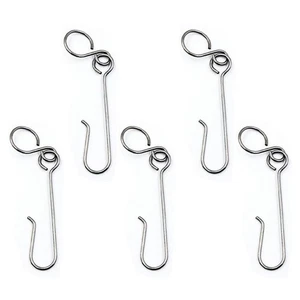 Stainless Steel Hook Set 5PCS Clips for MAPP and Propane Cylinders Use - Picture 1 of 11