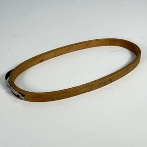 Rare Vtg 9" X 4.75" Oval Princess Wood Embroidery Hoop Bow Spring Tension PAT"D - Picture 1 of 24