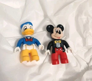 LEGO Duplo Mickey Mouse and Donald Figures Lot of 2 Disney Ty61 - Picture 1 of 3