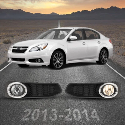 Fog Lights for 2013-2014 Subaru Legacy Driving Front Lamps w/Bulbs Clear Len Set - Изображение 1 из 4