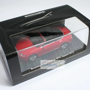MINICHAMPS BENTLEY CONTINENTAL GTC SPEED CONVERTIBLE ST.JAMES RED 436139061 - Picture 1 of 4