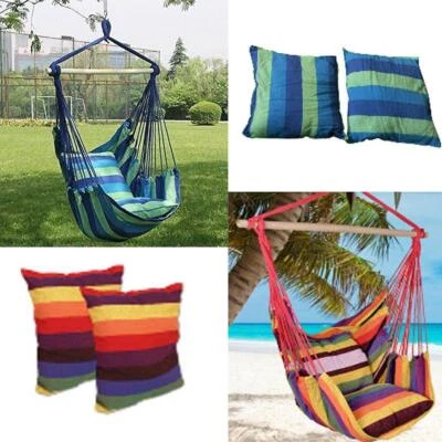 New Chair Hanging Rope Swing Hammock Outdoor Porch Patio Yard Seat Mul Colors