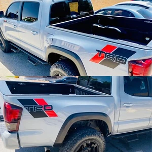 TOYOTA TACOMA TRD REAR SIDE GRAPHIC DECALS - Picture 1 of 3
