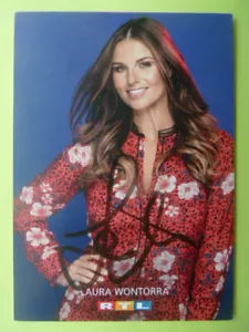 Laura Wontorra (Moderatorin), RTL Autogrammkarte - Bild 1 von 1