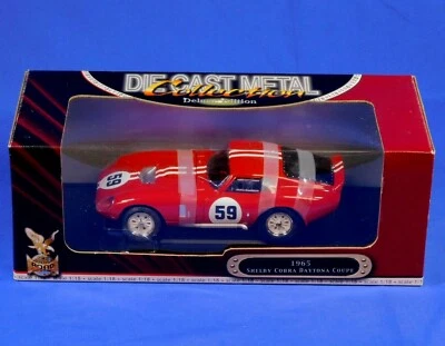 Road Signature escala 1:18 1965 Shelby Cobra Daytona cupé rojo #59 Foto 1 de 3