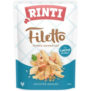 Rinti PB Filetto Jelly Huhn & Lachs 48 x 100g - Bild 1 von 1