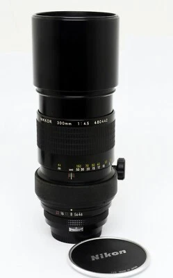 ✮ Nikon Nikkor 300mm f/4.5 Non-AI #480442 || vom Händler! - Bild 1 von 4