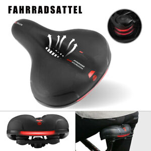 Fahrrad Sattel Wide Extra Comfy Gel Tourensattel Sporty Soft Pad Fahrradsattel 