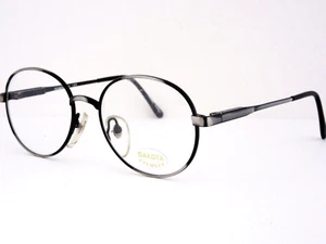 DAKOTA Mod. Robin Antique Silver P3 Round Small Eyeglass Frames Vintage NOS - Imagen 1 de 5