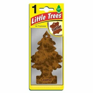 3 Magic Tree Little Trees Car Home Air Freshener Freshener Scent Hang LEATHER - Picture 1 of 1