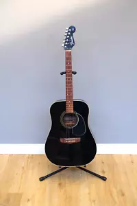 Gitarre Fender Akustikgitarre Catalina Schwarz mit Koffer - Bild 1 von 8