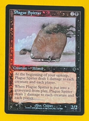 MTG PLAGUE SPITTER (Foil)  Invasion (OldManMTG 011-760) - Image 1 of 3
