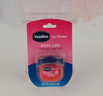 Vaselina Bálsamo Labial Terapia Labios Rosados Alivia Labios Secos Opacos y agrietados 0.25 OZ Foto 1 de 2
