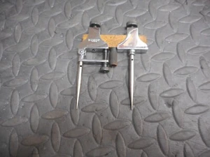 Vintage L.S. Starrett No. Herramienta de maquinista ajustable 50-A Trammel/Puntos EE. UU. - Imagen 1 de 11