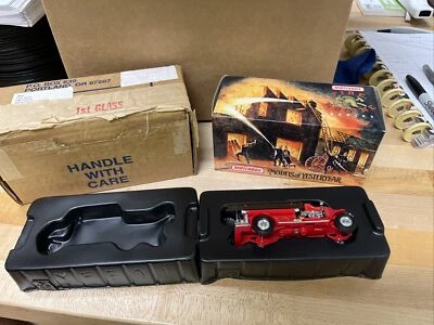 Matchbox YFE01 1:43 Scale Die-Cast Models of Yesteryear 1920 Mack AC Fire Engine - Image 1 of 4