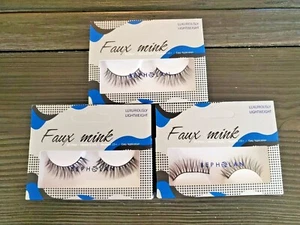 BEPHOLAN 3 Pairs Multi-layered Faux Mink Lashes| Fluffy Volume Lashes| Natural & - Picture 1 of 2