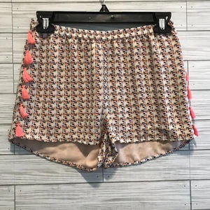 Miss Me Girls Shorts Size Large Print Tassel Boho Elastic Waist Pull On Shorts - Picture 1 of 8