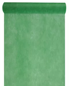 (0,80 €/m) Tischläufer Vlies Dekostoff Hochzeit 30 cm x 10 m - grün - Bild 1 von 1