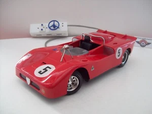 Alfa Romeo 33/P #5, 1970, rojo, batería, AMB Marchesini (Made in Italy) 1:18 - Imagen 1 de 10