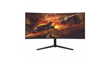 ADX A34GSR23 Wide Quad HD 34” Curved LCD, Gaming Monitor - Black
