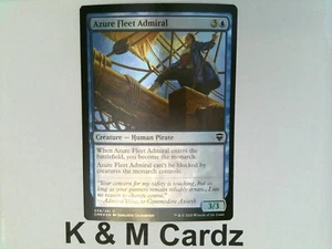 Azure Fleet Admiral - Foil - #058 - Commander Legends - MTG - Picture 1 of 5