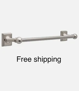 Delta Teague 18 pulgadas Toallero con SpotShield níquel cepillado TEA18-DN (9E - Imagen 1 de 5